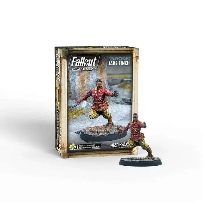 Fallout Wasteland Warfare Survivors Jake Finch Promo - Nytt lägre pris