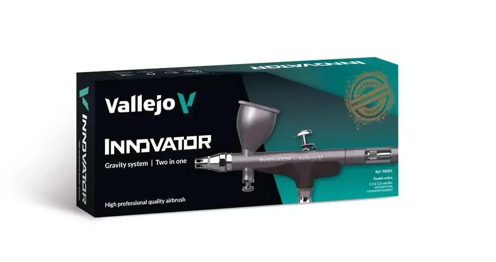 Försäljningssuccé | Airbrush Innovator by Vallejo 2 i 1 - Perfekt för Konst och Hantverk
