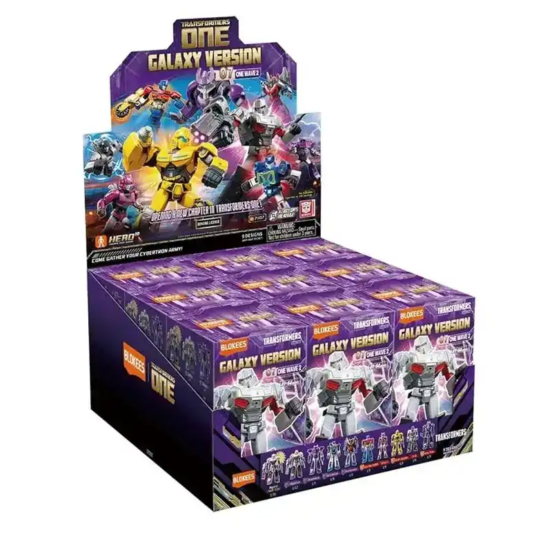TRANSFORMERS ONE Wave 2 Galaxy Version 07 modellkit blind box-set (9) - Spara nu