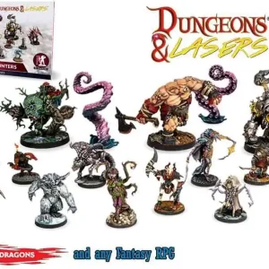 Extra bra pris - Dungeons & Lasers - Deuslair - Deceptive Encounters Miniatyrset