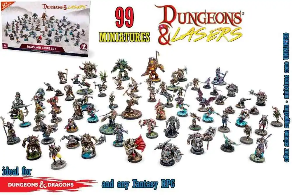Rabatter | Dungeons & Lasers - Deuslair Core Set