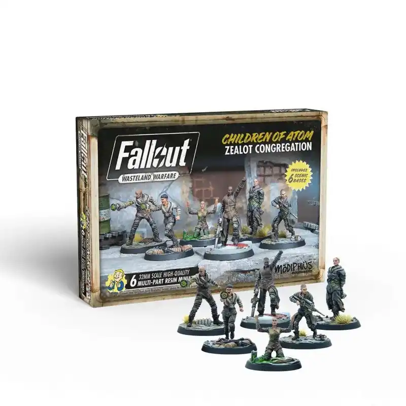 Köp direkt | Fallout WW Children of Atom Zealot Congregation Figur