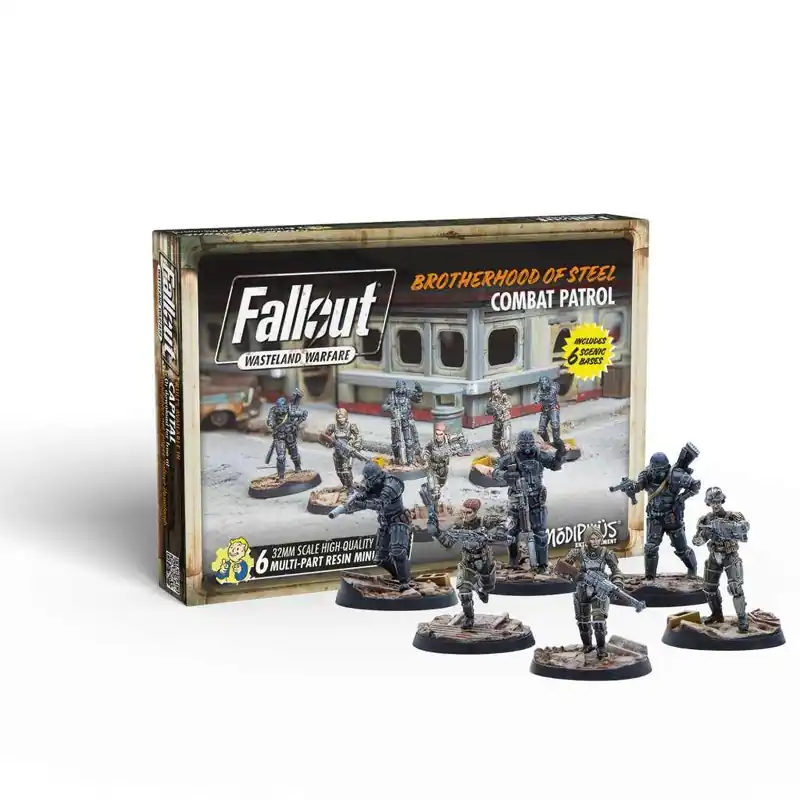 Endast denna vecka - Fallout WW Brotherhood of Steel Combat Patrol Figur