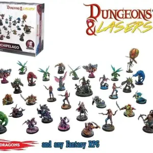 Precis tillagt | Dungeons & Lasers Raiders and Beasts of Scareguards Arkipelago