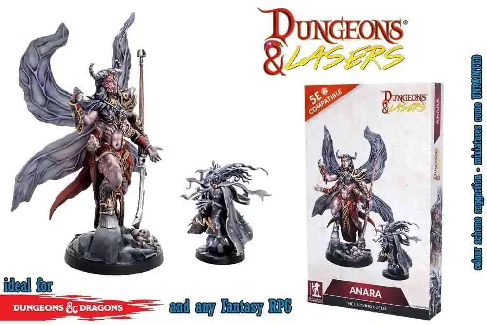 Kampanj - Dungeons & Lasers Anara - The Undying Queen