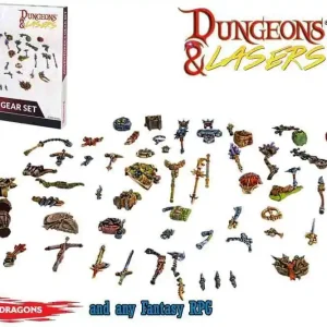Rabatt | Dungeons & Lasers Äventyrares Utrustningsset