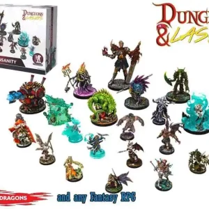 Dungeons & Lasers Victims of Insanity | Rabatter