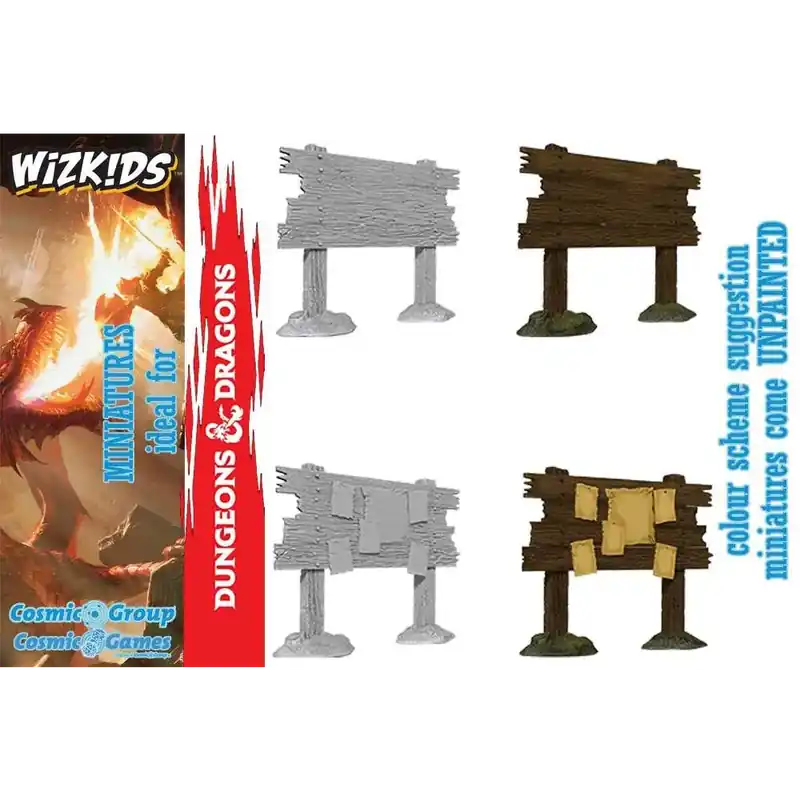 Finns nu | Wizkids Um Bounty Board - Plastiska Miniatyrer