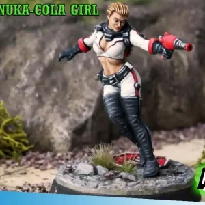 Erbjudandet går snart ut - Nuka Cola Girl Figur - Nuka-Cola Mascot