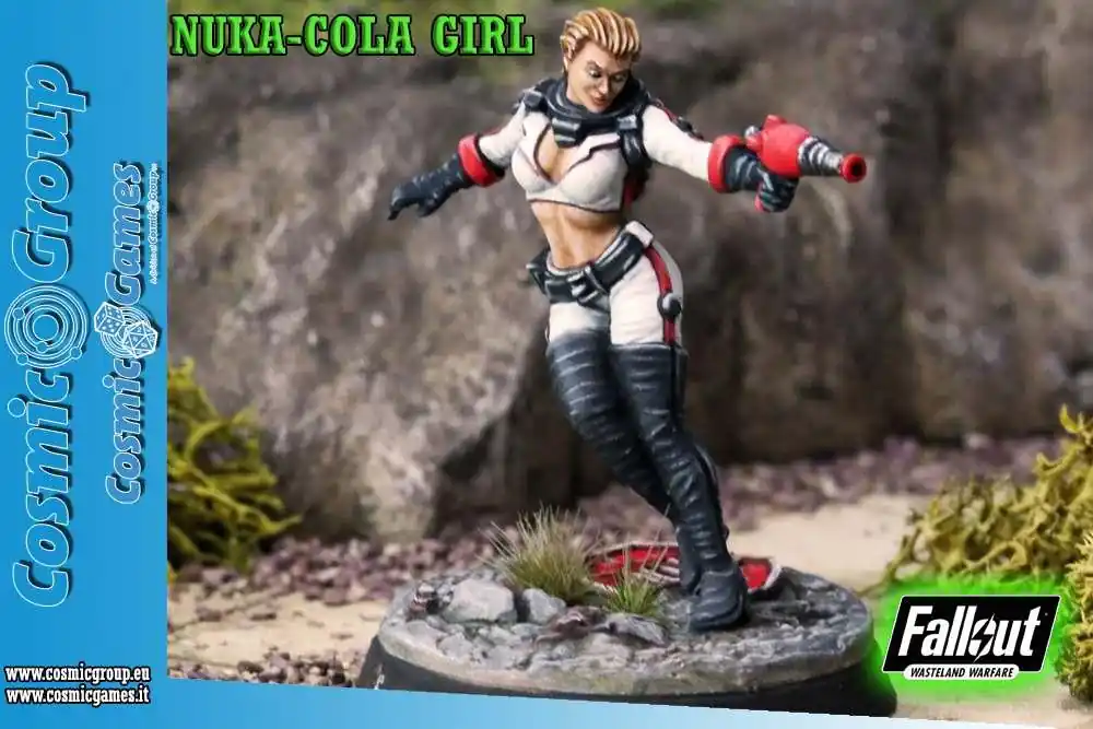 Erbjudandet går snart ut - Nuka Cola Girl Figur - Nuka-Cola Mascot