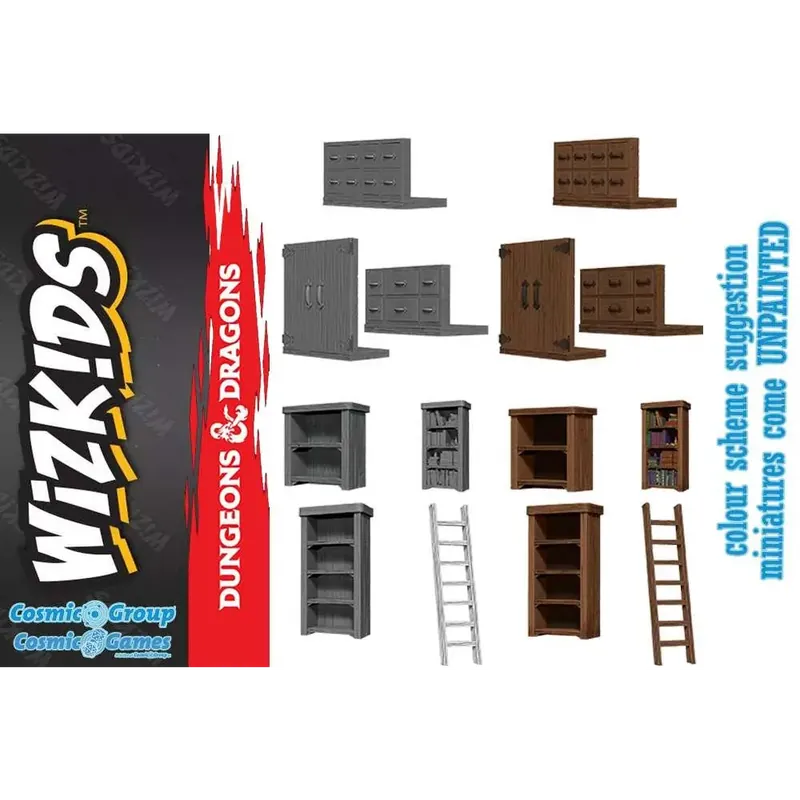 Wizkids Archivist Bibliotek Miniatyrer - Spara nu