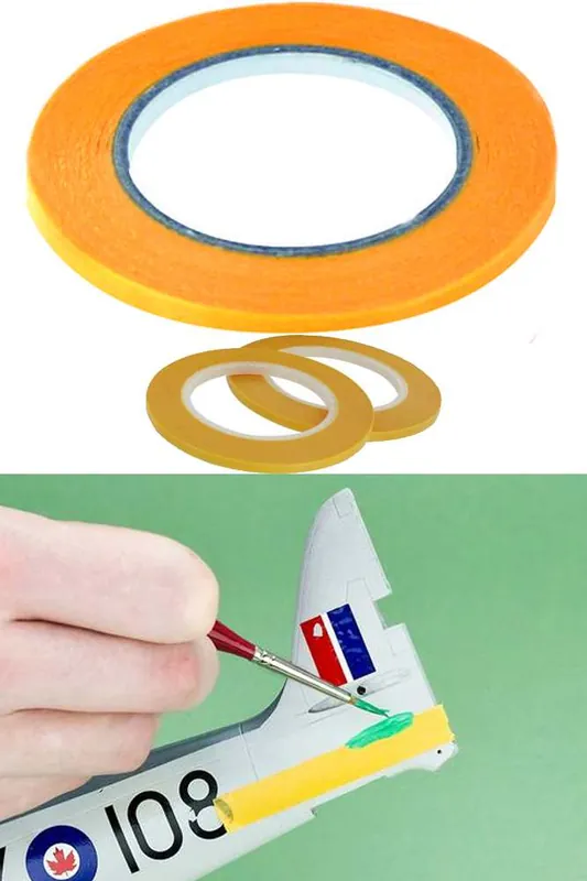 Enkel beställning | Maskingtape 3mmx18m - Tvåpack