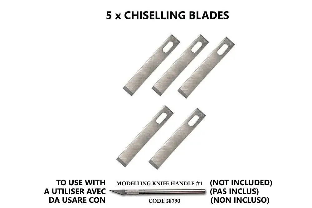 Slutrea | Chiselling Blades Set (5) for No.1 Handle