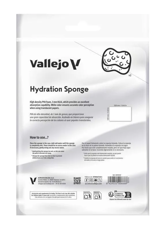 Hög kvalitet - Wet Palette Återanvändbara Svampar B90002