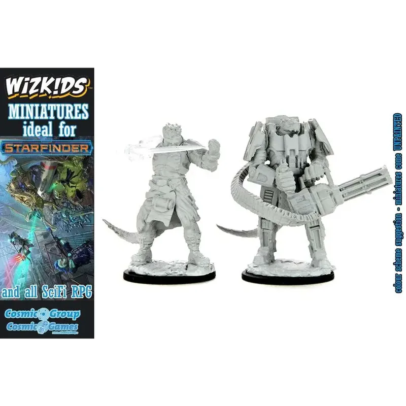 Rea - Starfinder Vesk Soldier Miniature