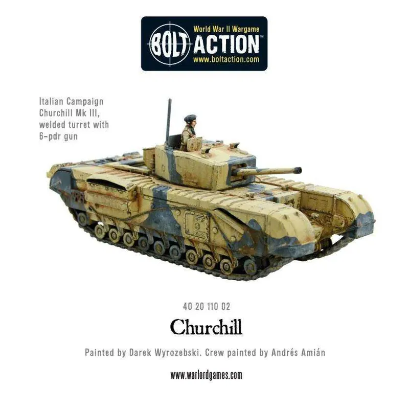 Riktigt fynd | Bolt Action Churchill Infanteritank