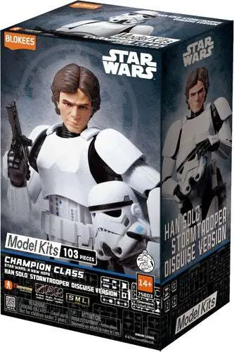 Sänkt pris | STAR WARS EPISODE IV A NEW HOPE Han Solo Disguise Version Champion Class 03 modellkit
