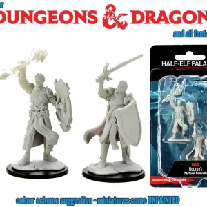 D&D Nolzur‘s Marvelous Miniatures - Halv-alv Manlig Paladin | Extra bra pris
