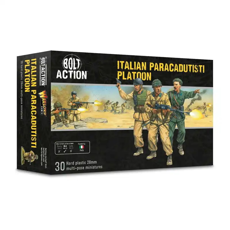 Favorit hos kunderna - Bolt Action Italiensk Paracadutisti Pluton