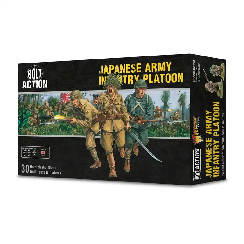 Pansrande Japanska Arméns Infanteripluton för Bolt Action | Fabrikspris