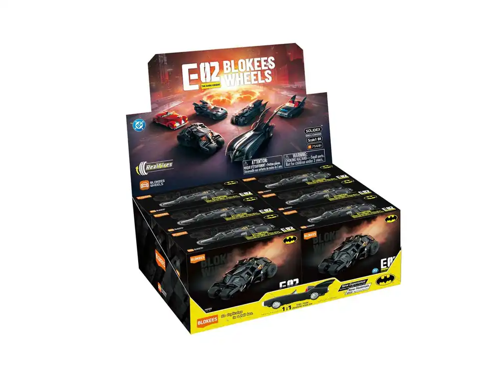 Spara nu - BATMAN WHEELS E02 modellkit blind box (6)