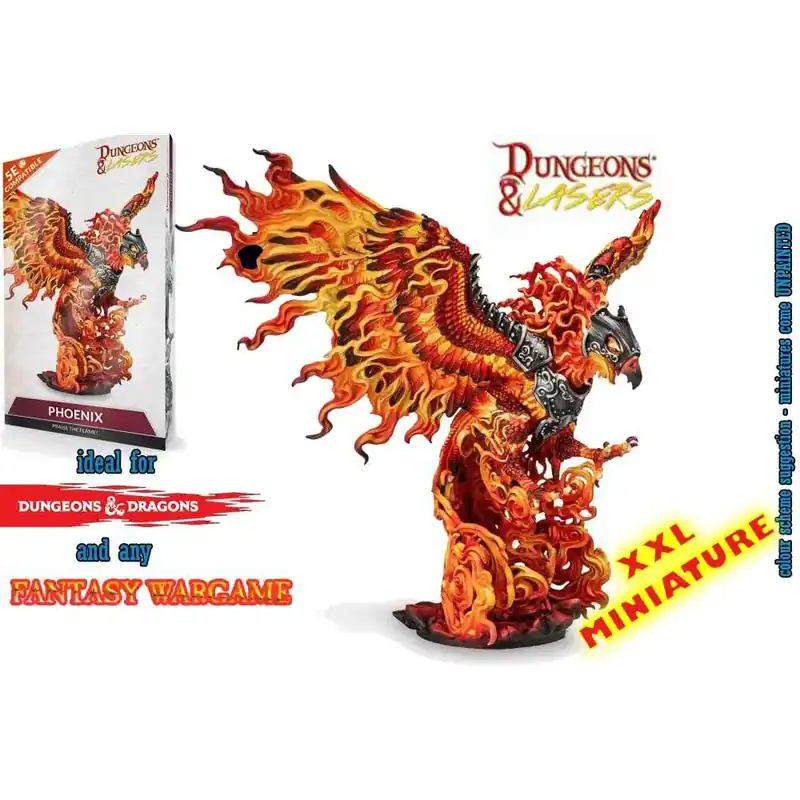 Kampanjen går snart ut | Dungeons & Lasers Phoenix Miniatyrset