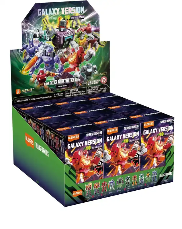 Fynd - TRANSFORMERS ONE SHALL STAND GALAXY VERSION 10 BLIND BOX SET (9)