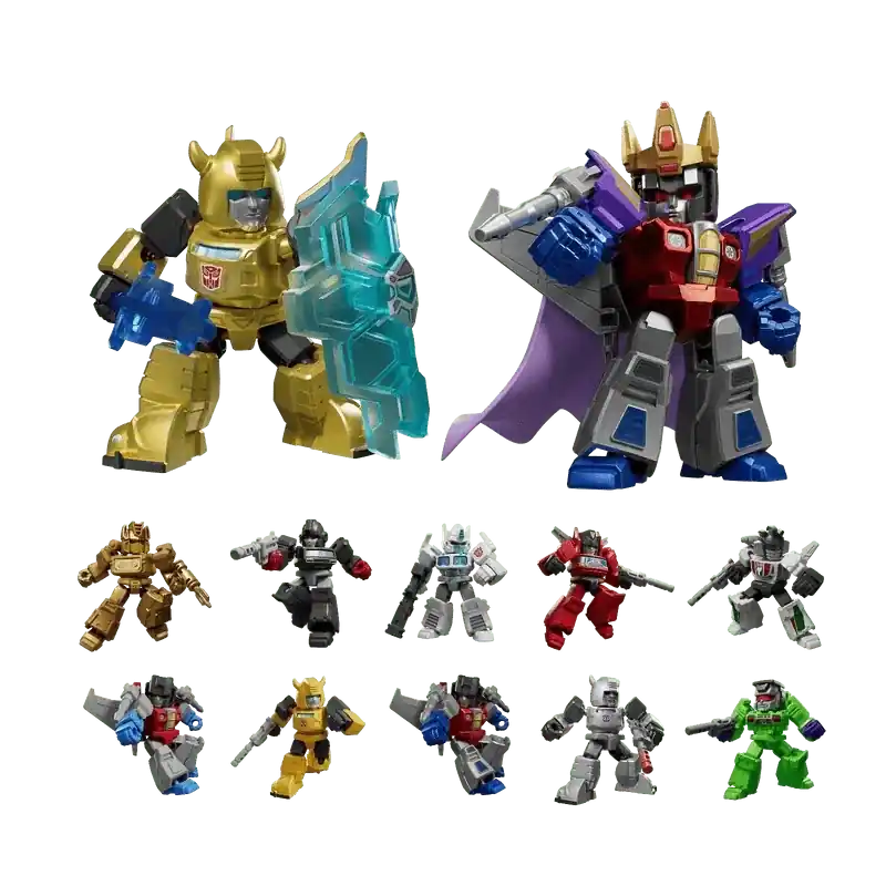 Kundfavorit | TRANSFORMERS The Overthrow Defender Version 02 modellkit blind box (12)