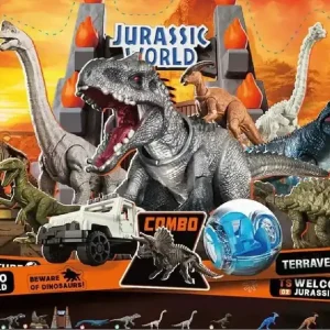 Enkel retur | JURASSIC WORLD TERRAVENTURE TS02 modellkit blind box set (12)