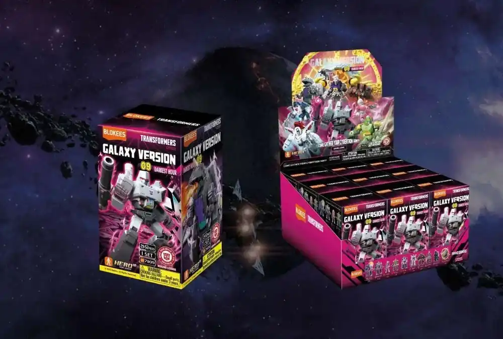 Enkel retur - TRANSFORMERS DARKEST HOUR GALAXY VERSION 09 Blind Box Set (9)
