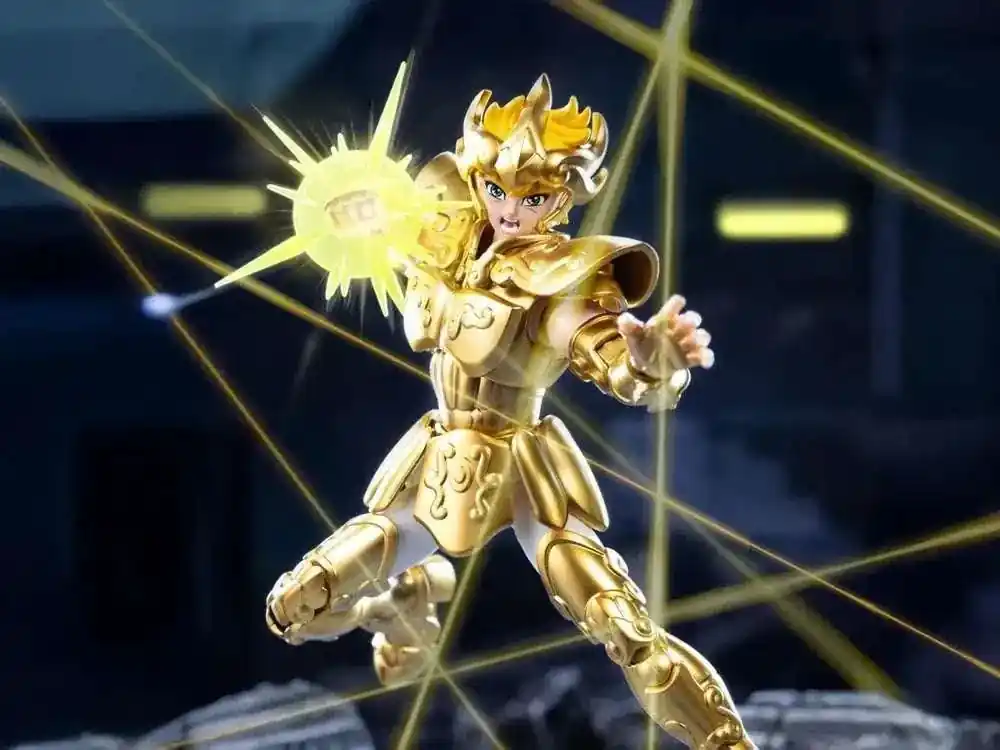 Få kvar i lager - Saint Seiya Leo Aiolia Champion Class modellkit