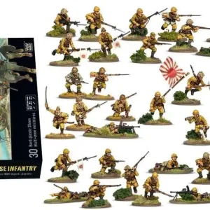 Ny lansering - Bolt Action - Japansk Infanteri Miniatyrer