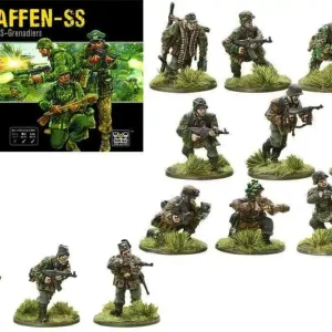 Mycket uppskattad | Bolt Action - Tyskt Waffen SS Miniatyrset