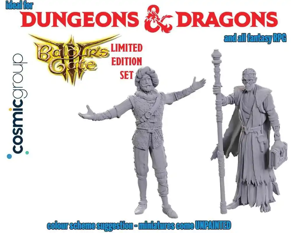 Dungeons & Dragons - Nolzur Marvelous Miniatures - Special Edition Baldur‘s Gate 3 - Volo & Withers - Smidig beställning