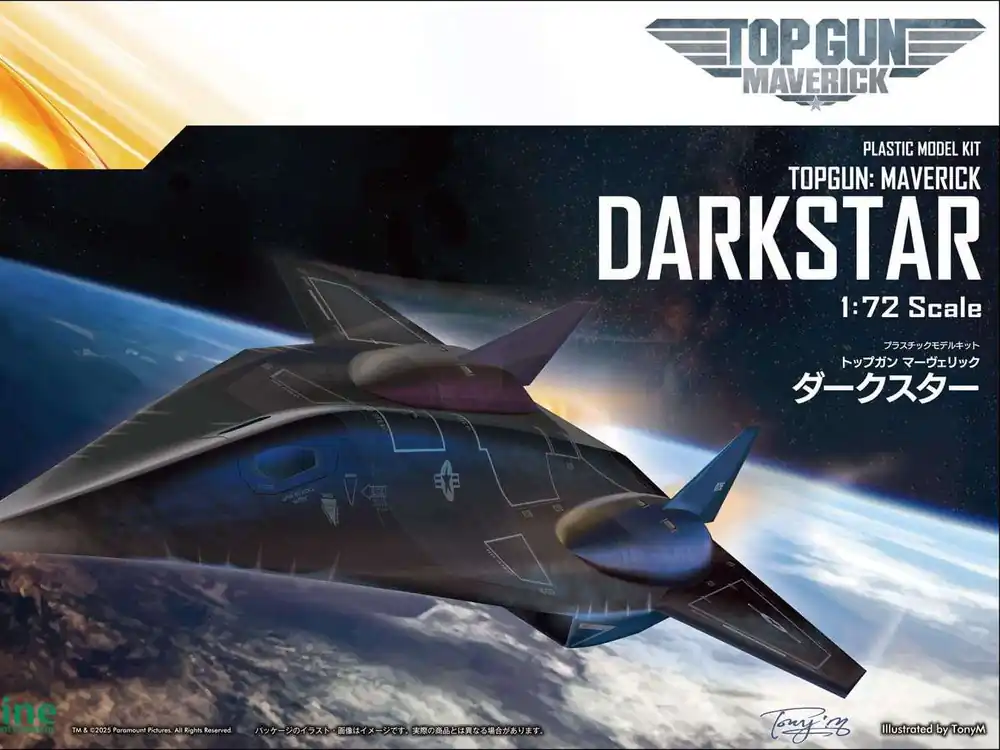 Top Gun Maverick Dark Star 1/72 modellkit | Under begränsad tid