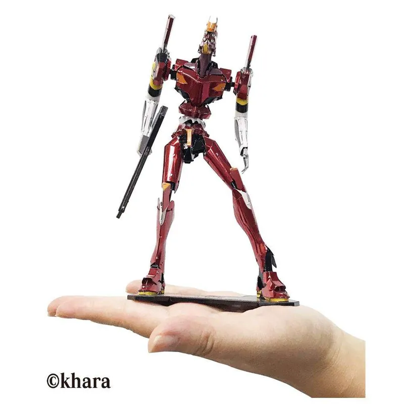 Evangelion Metallic Nano Puzzle Evangelion Unit 02 - Toppsäljare