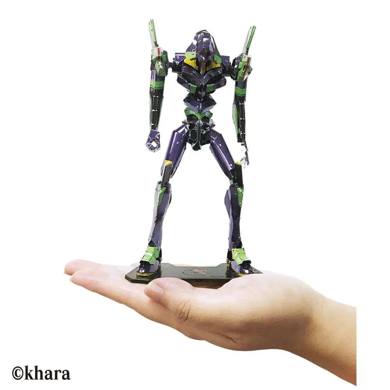 Evangelion Metallic Nano Puzzle Evangelion Unit 01 metallbyggsats - Nytt lägre pris