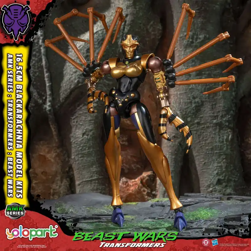 Professionell kvalitet - Transformers Beast Wars AMK Blackarachnia Mk