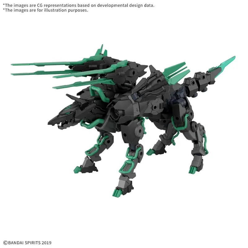 30 mm förlängda beväpningsvapen Beast Exwild 1/144 modellkit - Kan beställas online