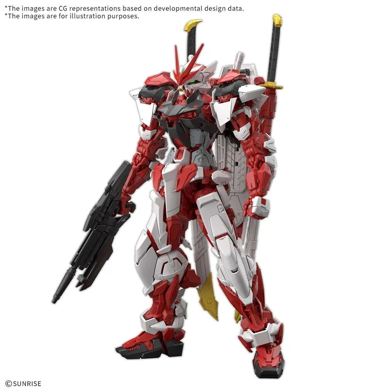 MG Gundam Astray Red Frame Liberty 1/100 byggsats | Mycket populär