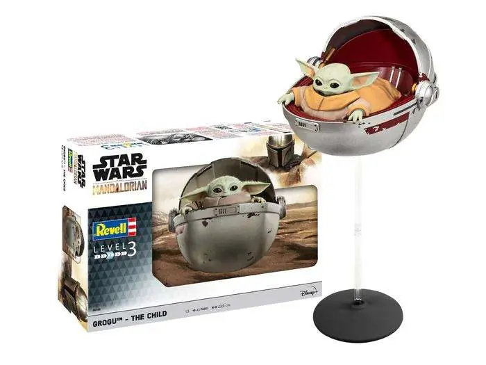 The Mandalorian Grogu Barnet Mk - Detaljerat Modellbyggsats i Skala 1 3 | Kan beställas