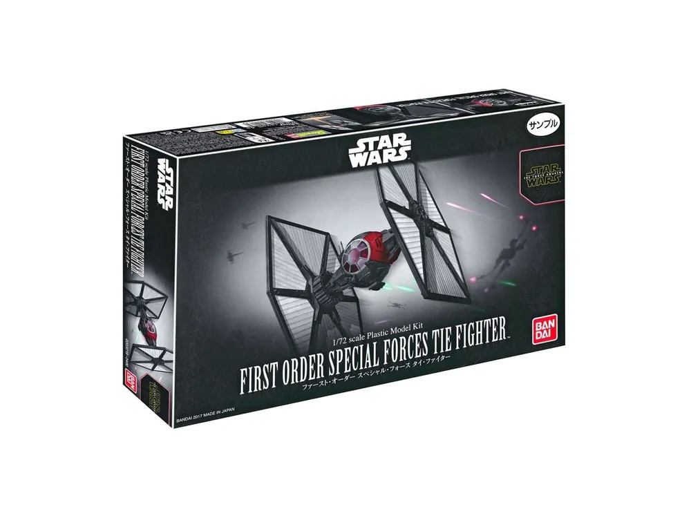 Star Wars First Order Special Forces TIE Fighter (Bandai) - Modellbyggsats - Trygg betalning