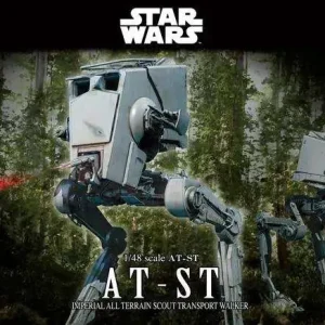Köp nu - Star Wars At-st (Bandai) - Detaljerad plastmodell för samlare och hobbybyggare