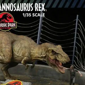 Jurassic Park T-rex 1/35 Plastmodell-kit - Nyhet hos oss