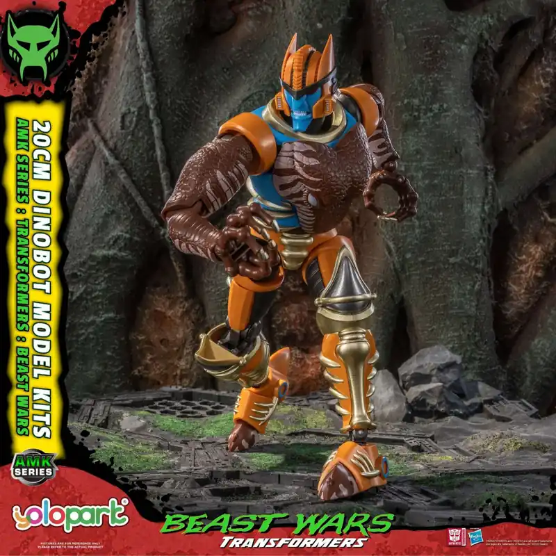 Fabrikspris - Transformers Beast Wars Amk Dinobot Modellbyggsats