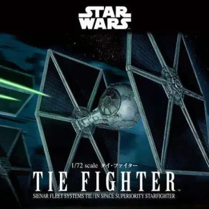 Handla online - Star Wars TIE Fighter (Bandai) 1 72 skala modellkit