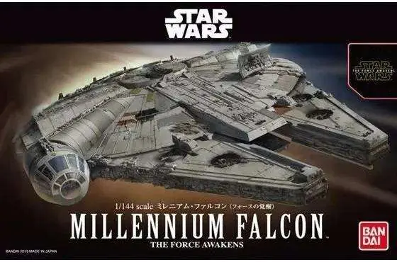 Lågt pris - Star Wars Millennium Falcons The Force Awakens modellset (Bandai)