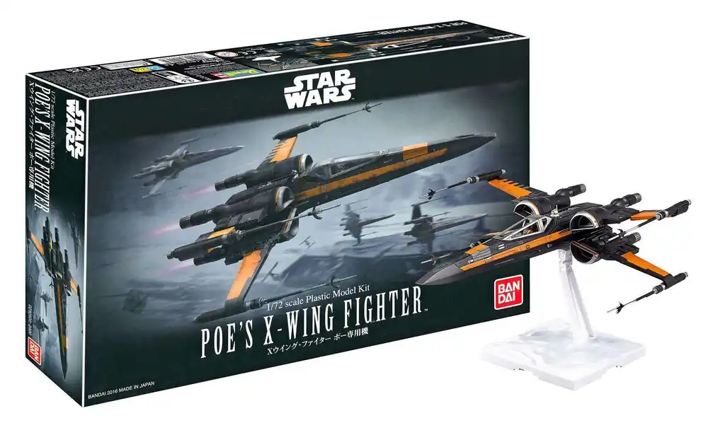 Deal - Star Wars Poe X-Wing Fighter (bandai) - Modellbyggsats