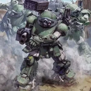 Votoms Scope Dog Berkoff Squad Ver 1/20 - Snart slut