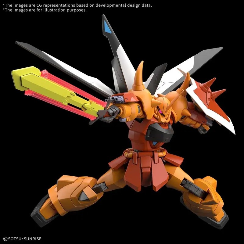 Hg Gouf Uppflammad Heine Westenfluss Specialanpassad 1/144 - Mycket uppskattad